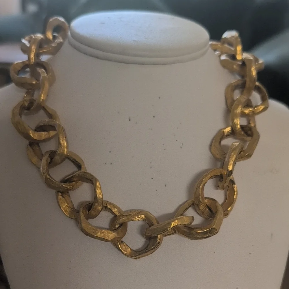 VTG Kate Hines Statement Necklace - Picture 1 of 4